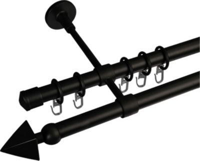 Gardinenstange \"Spear\" | 20 mm Stilgarnitur Preisvergleich