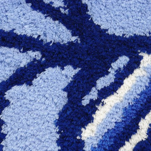 Badezimmer-Garnitur Venezia | Badematte blau