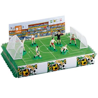 Tortenaufleger Set 14tlg. Fu&szlig;ballfeld Preisvergleich