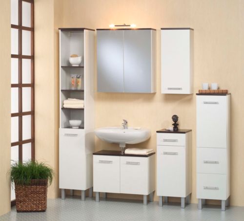 H&auml;ngeschrank Katun wei&szlig; / Wenige