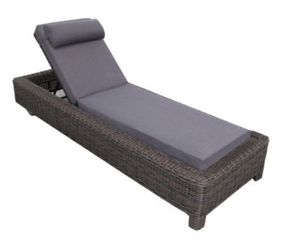 Liege Aversa Polyrattan braun - bicolor, inklusive Auflage dunkelgrau Preisvergleich