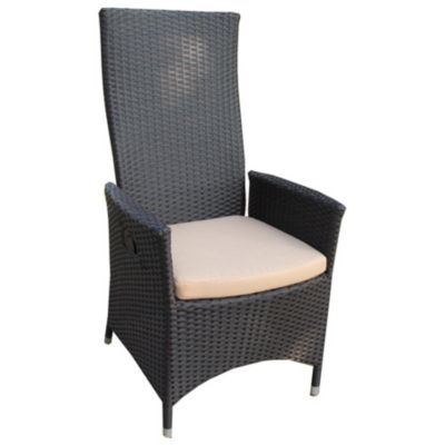 2er Set Verstellbarer Sessel Tunis, Polyrattan mocca, inklusive Kissen Preisvergleich