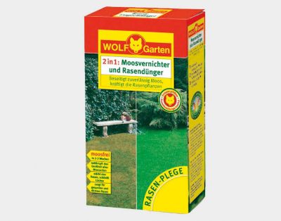 Wolf Garten Moosvernichter und RasendÃŒnger