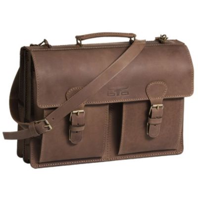 Mika Aktentasche Leder 42 cm Preisvergleich