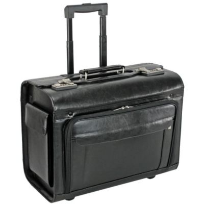 d & n Business & Travel Pilotenkoffer Trolley Leder 45 cm Laptopfach Preisvergleich