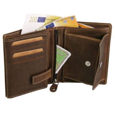 GreenLand Nature GeldbÃ¶rse Leder 10 cm