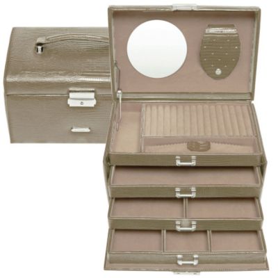 Windrose Lezard Schmuckkoffer 24,5 cm Preisvergleich