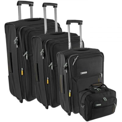 Travelite Flair II 2-Rollen Trolley Set 3-tlg. + Bordtasche Preisvergleich