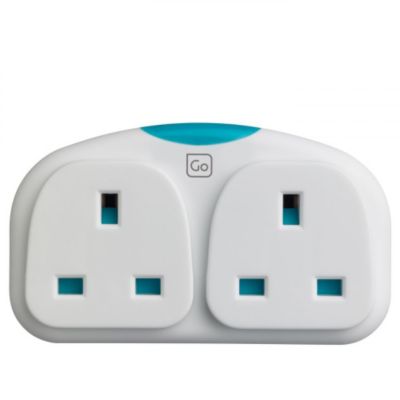 Design Go Electrical + electronics Reiseadapter-Duo UK-EU