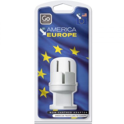 Design Go Electrical + electronics Reiseadapter USA-EU