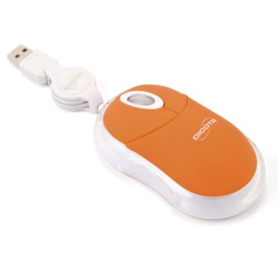 Dicota Accessories Spirit Optische USB Notebook-Maus 9,8 cm Preisvergleich