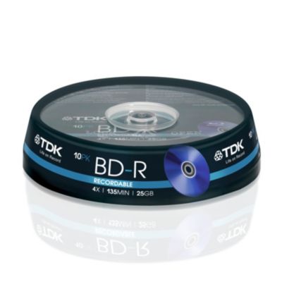 TDK Blu-ray Rohling BD-R T78088 25GB 1-4x Single Layer
