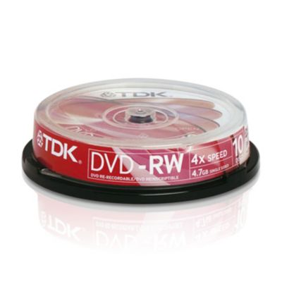 TDK DVD Rohling DVD-RW T19525 4,7GB 4x Single Layer Preisvergleich