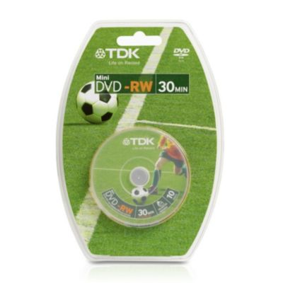 TDK DVD Rohling DVD-RW T19488 1,4GB 2x Single Layer