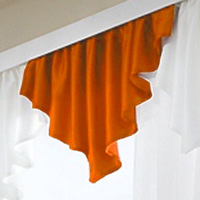 Dreieck Querbehang Isabella aus Glanzsatin, unifarben Preisvergleich