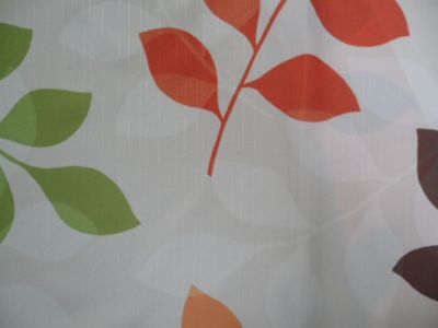 Gardine Carola aus Dekostoff mit Blatt Muster, 2-tlg. Preisvergleich