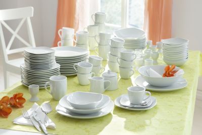 creatable Kombi-Service Square wei&szlig;, 100-tlg. Preisvergleich