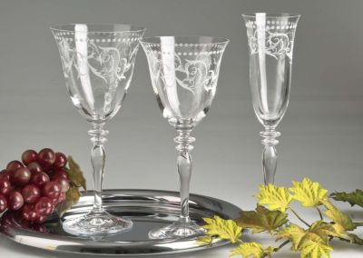 flirt Trinkglas Serie Harmony Gravur, 6er-Set