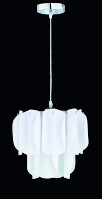 TRIO Pendelleuchte mit Kunststoff- Schalen, 29 cm