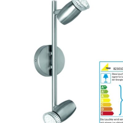 TRIO LED Leuchten auf Balken