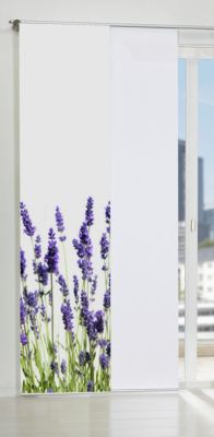 Schiebevorhang Charlotte mit Lavendel Motiv im Digitaldruck Preisvergleich