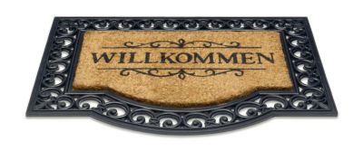 Schmutzfangmatte Impala mit Aufschrift Willkommen Preisvergleich