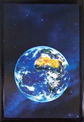 Bild View to Earth 65x95 cm Preisvergleich