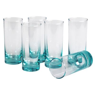 sandra rich Longdrink GlÃ€ser Forrest Green, 6er-Set