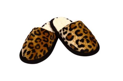 Pantoffeln in Leopardenoptik, 1 Paar Preisvergleich