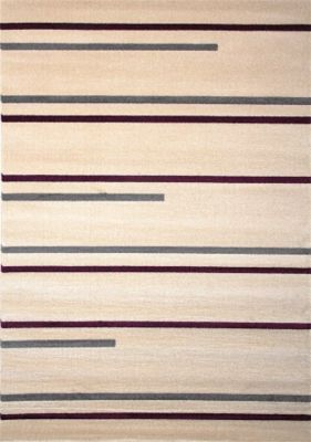 Designer Teppich Reims mit zweifarbigem Streifendessin Preisvergleich