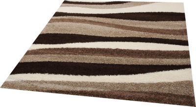 Hochflor Designer Teppich Shaggy Varese im Wave Design Preisvergleich