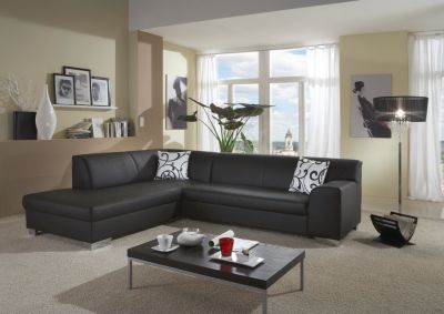 Ecksofa mit Ottomane