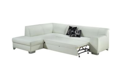 Ecksofa mit Ottomane