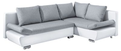 Ecksofa mit verstellbaren Armlehnen und Bettfunktion