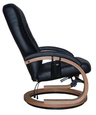 bentley Massage-Relaxsessel mit Hocker auf Holzfu&szlig; Preisvergleich