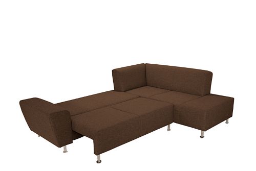 Max Winzer Ecksofa mit hochwertiger Bettfunktion Strukturstoff