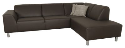 Ecksofa mit Ottomane auf Metallf&uuml;&szlig;en Preisvergleich