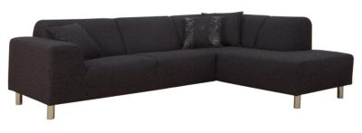 Ecksofa mit Ottomane auf Metallf&uuml;&szlig;en Preisvergleich