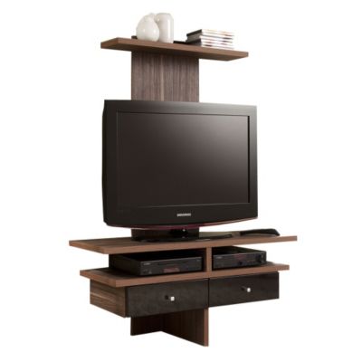 TV-Regal mit RÃŒckenwandpaneel