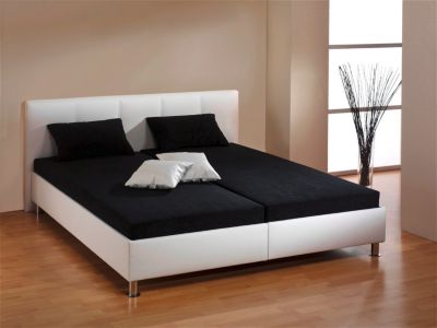 Polsterbett Aurelia in Leder-Optik