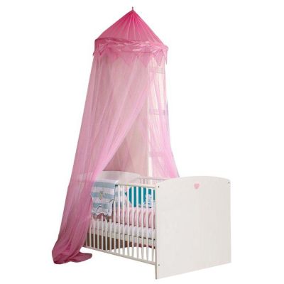 rauch Babybett Girl wei&szlig;/rosa in 70x140 cm Preisvergleich