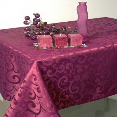 Jacquard Tischdecke mit Rankenmuster Preisvergleich