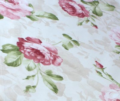 driessen schlitzer leinen Tischdecke Laura mit brilliantem Blumen Druck