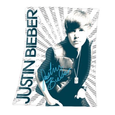 justin bieber Fleecedecke JUSTIN BIEBER, 130 x 160 cm Preisvergleich