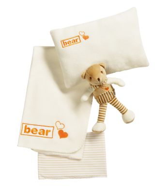biederlack borbo Kinderdecke Fleece Kids Dream Set Bear, 75x90 cm Preisvergleich