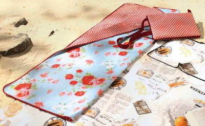 biederlack borbo Reisedecke Travel-Plaid, Rosengarten, 130 x 170 cm Preisvergleich