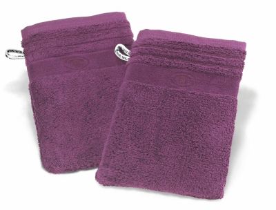 tom tailor BASIC Uni Walk Frottier Handtuch Serie, violet Preisvergleich