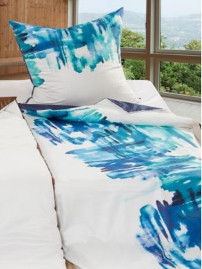 Maco Satin BettwÃ€sche Chiara royal/tÃŒrkis