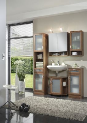 Badezimmer Toronto, 4-teilig nussbaumfarben