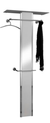 Standgarderobe, Metallgestell mit Hochglanz Wei&szlig; Preisvergleich